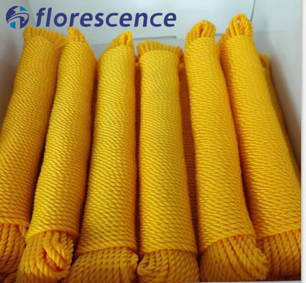 Corde de pêche en polyéthylène 3 brins 2mm-30mm pour l'agriculture marine