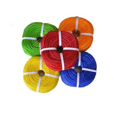 High Quality 3 Strand Polyethylene Twisted PE Monofilament Ropes For Packaging Fishing
