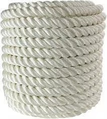 Corde en polyester résistante aux UV et aux produits chimiques à haute résistance pour usage maritime et industriel