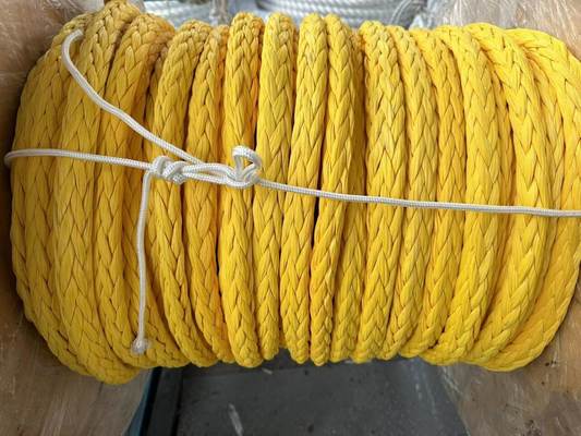 Longueur de coupe personnalisée Résistance chimique supérieure Grade marine UHMWPE Hawser à haute résistance à la rupture