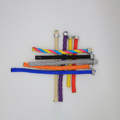 Corde combinée de 16 mm pour aire de jeux pour la réparation et la fabrication de filets d'escalade pour enfants de différentes couleurs
