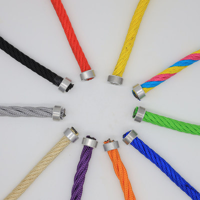 Corde combinée de 16 mm pour aire de jeux pour la réparation et la fabrication de filets d'escalade pour enfants de différentes couleurs