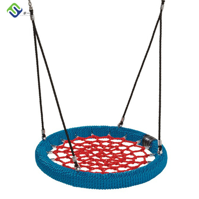 Extérieur net de l'oscillation 100cm de terrain de jeu de panier de nid d'oiseau d'enfant adapté aux besoins du client