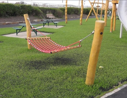 Corde 150CM*80CM de combinaison de terrain de jeu d'oscillation de l'hamac des enfants adaptés aux besoins du client