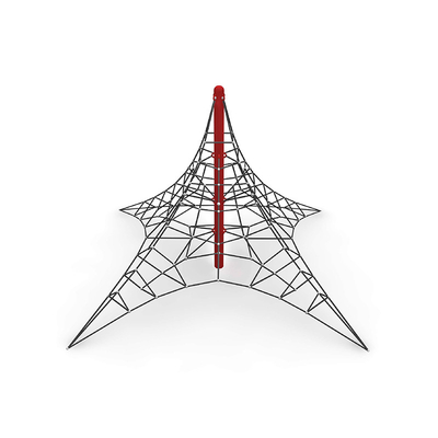 triangle s'élevante d'équipement de terrain de jeu net de corde de 16mm avec le connecteur en aluminium