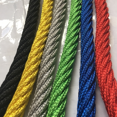 Corde extérieure colorée 16mmx500m 6x7 FC de combinaison de polyester de terrain de jeu