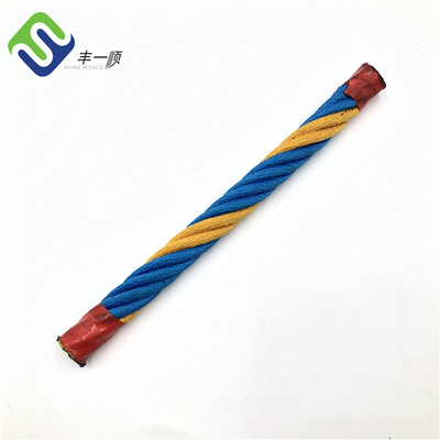 Brin en acier 16mm de la corde 6 de combinaison de noyau de polypropylène extérieur de terrain de jeu