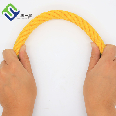 Corde adaptée aux besoins du client de combinaison de terrain de jeu de polyester de brin de la couleur 6