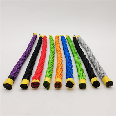 Torsion 16mm corde de combinaison de polyester de 4 brins pour le diable