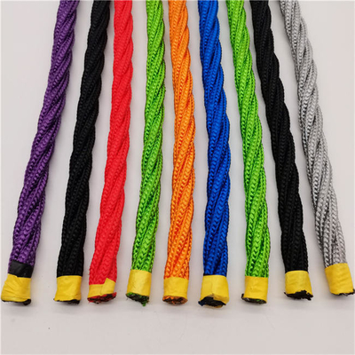 Corde adaptée aux besoins du client de combinaison de polyester câble métallique en acier de noyau de terrain de jeu de 12mm - de 20mm