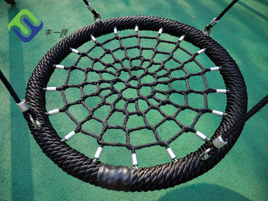Les enfants nets réticulés accrochants de l'oscillation 100cm 120cm de terrain de jeu de Seat risquent le parc