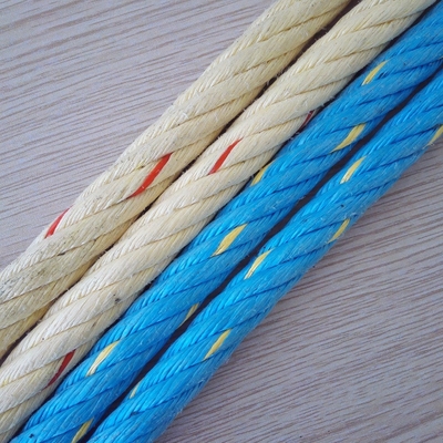 Corde de combinaison de multifilament du terrain de jeu pp de la corde 16mm de noyau de fil d'acier