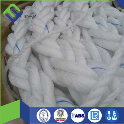 60mm corde Marine Hawser Yacht Mooring Lines de tresse de 8 brins pour le bateau