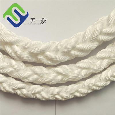 Remorquage 8 de la corde du brin pp flottant amarrant la corde de monofilament de polypropylène