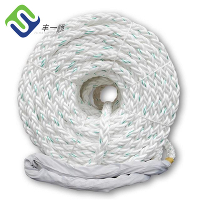 Remorquage 8 de la corde du brin pp flottant amarrant la corde de monofilament de polypropylène