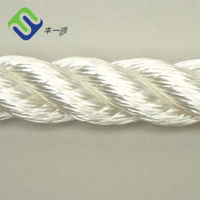 corde en nylon d'amarrage de brin du polyamide 3 de 4mm - de 60mm tordue pour la marine