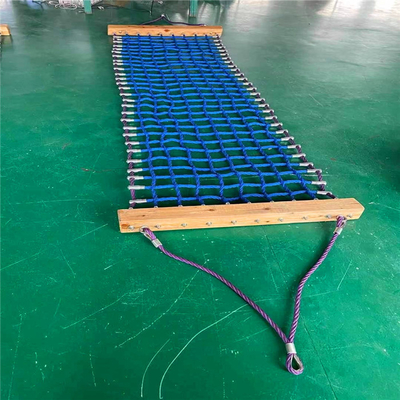 L'hamac de terrain de jeu de nid de rectangle balancent 1.5mx0.8m pour des enfants