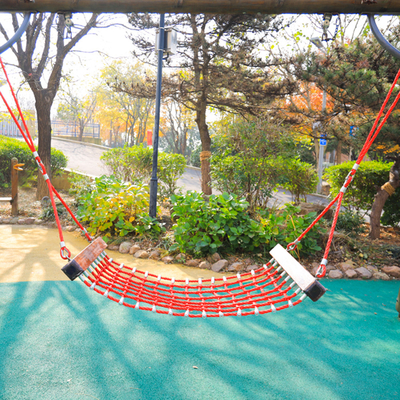 Hamac en corde renforcée pour aire de jeux extérieure Hamac d'arbre 150 cm x 80 cm