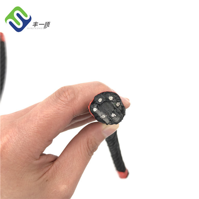 16mm corde de combinaison de fil d'acier de 6 fils pour le terrain de jeu net s'élevant