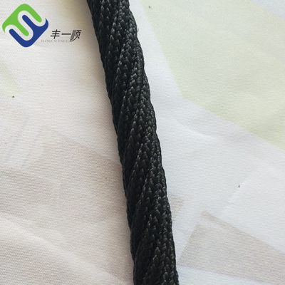 6 câble métallique en acier de terrain de jeu de combinaison de polyester de noyau du fil 16mm