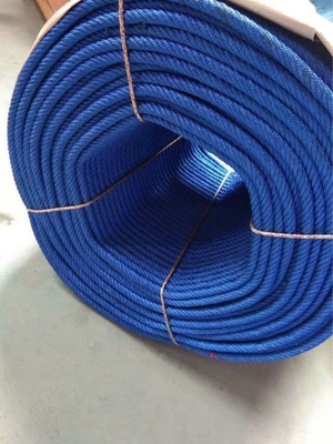 6 câble métallique en acier de terrain de jeu de combinaison de polyester de noyau du fil 16mm