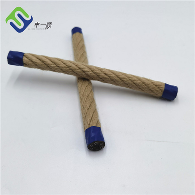 Polyester de terrain de jeu du câble métallique de combinaison de regard de chanvre 16mmx500m pour l'oscillation