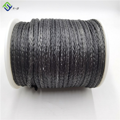 À haute résistance résistant du treuil 12 du brin UHMWPE d'abrasion synthétique de la corde 10mm