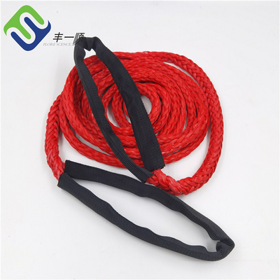 16mm épissé 12 corde HMPE marin Tug Boat Tow Rope du brin UHMWPE