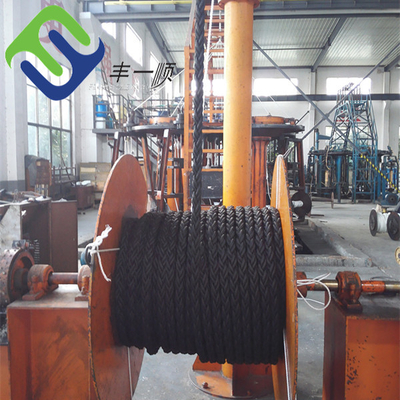 52mm pp ont tressé le brin de Marine Rope Mooring 8 de polypropylène