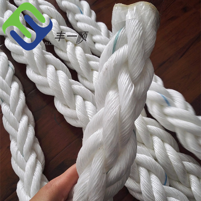 Amarrant pp flottant 8 la corde Marine White Color tressée par 48mmx220m du brin pp