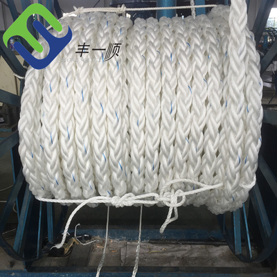 Résistant UV de flottement de Marine Vessel Towing de corde du brin pp de l'amarrage 8
