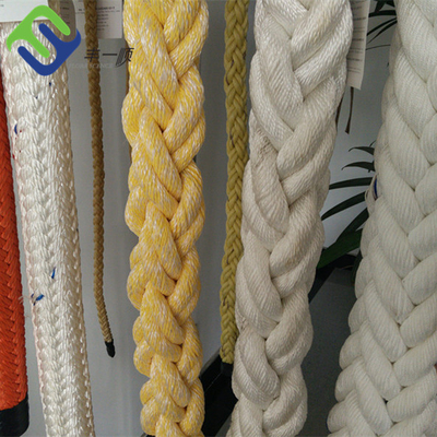 La ténacité élevée Marine Braided Poly Rope de corde de polyester de brin de la résistance à l'usure 8