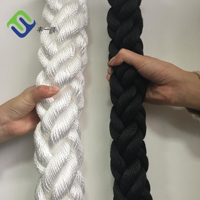 La ténacité élevée Marine Braided Poly Rope de corde de polyester de brin de la résistance à l'usure 8