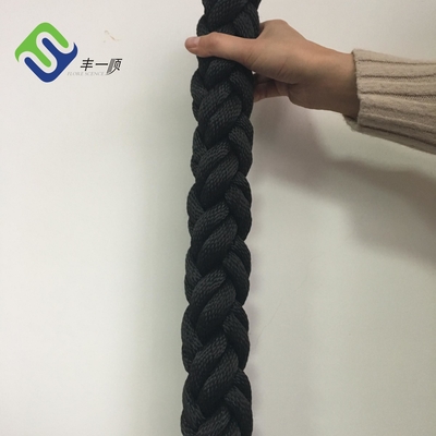 élongation Marine Ship Mooring Rope de corde de polyester de brin du diamètre 8 de 52mm basse