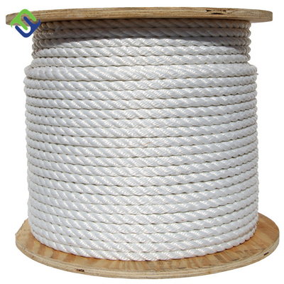 Corde en nylon synthétique de 3 brins résistante aux chocs avec le traitement UV