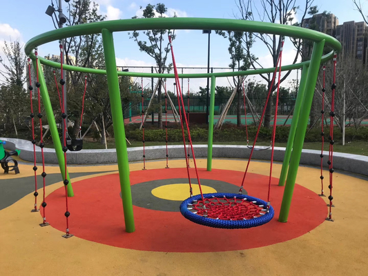120cm Dia 12cm Ringe haut de gamme terrain de jeux enfants nid balancer avec certificat TUV