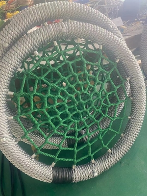 Jeux de terrain de jeu de haute qualité, nid d'oiseau, balançoire de 120 cm, anneau de 12 cm, couleur personnalisée