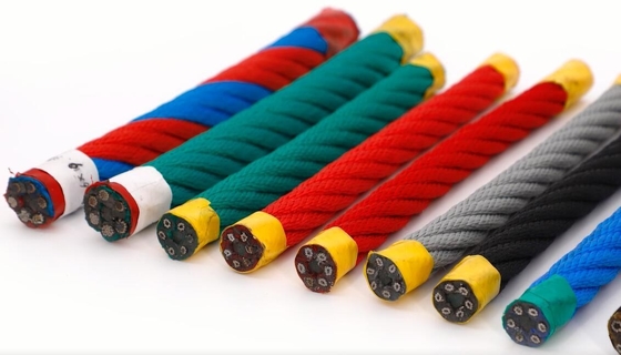 Terrain de jeu de Web de corde de combinaison montant anti UV net avec le noyau en acier