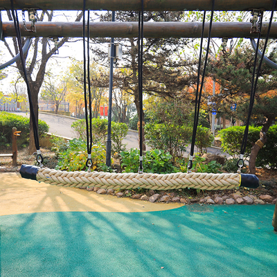 rouille arénacée 120mm*2.5m de pont accrochant de terrain de jeu anti pour des enfants