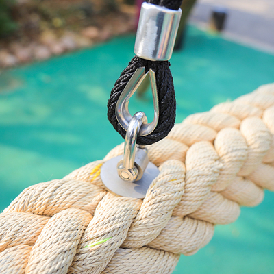 UV de pont de cordage d'armement de suspension d'enfants stabilisé pour le terrain de jeu