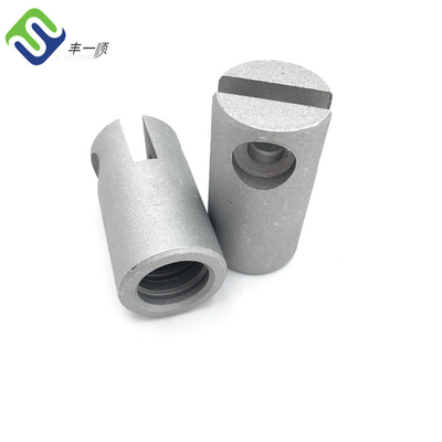Boucles en aluminium nettes s'élevantes de corde du connecteur 16mm de corde de terrain de jeu 6063