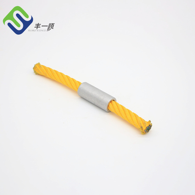 Le connecteur de corde de terrain de jeu de câble de câble métallique bouclent 16mm en aluminium