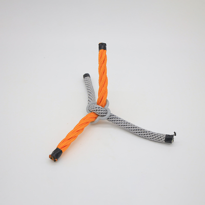 Aluminium croisé des connecteurs 16mm de corde en métal de terrain de jeu pour le filet pour fret s'élevant