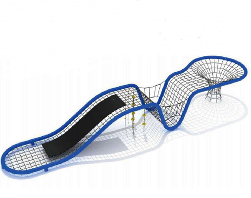 Filet extérieur commercial net s'élevant de bousculade de corde de triangle de terrain de jeu d'enfants
