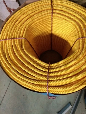 Corde de combinaison de noyau tordue 4 ou 6 par fils de fil d'acier de polyester pour l'oscillation d'hamac