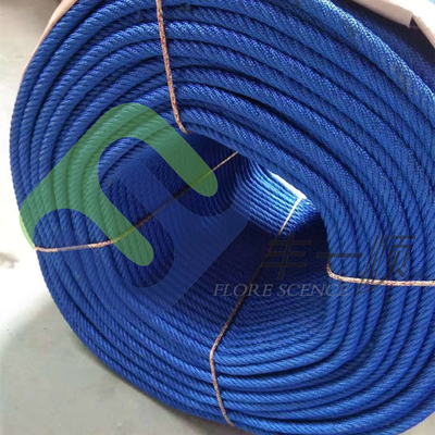 6 corde de combinaison de noyau de fil d'acier du fil 16mm pp pour le filet s'élevant de terrain de jeu