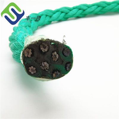 40mm câble métallique de combinaison de polypropylène de 8 stramd pour la pose de câble de mer profonde