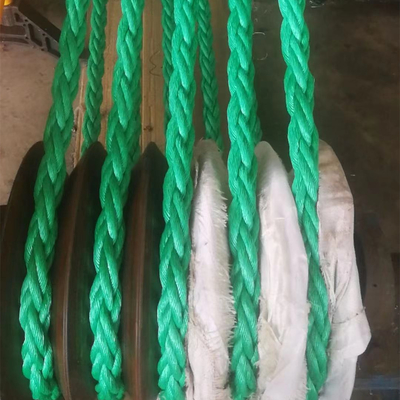 40mm câble métallique de combinaison de polypropylène de 8 stramd pour la pose de câble de mer profonde