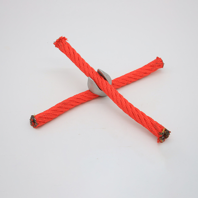 Noeuds en aluminium de corde de connecteur de corde de terrain de jeu de 16mm