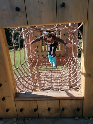 Tunnel de corde de combinaison de terrain de jeu du diamètre 16mm pour le jeu d'enfants